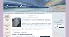 Desktop Screenshot of conscience-vraie.info