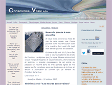 Tablet Screenshot of conscience-vraie.info